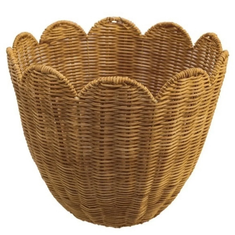 My Texas House Scalloped Decorative Basket - Walmart